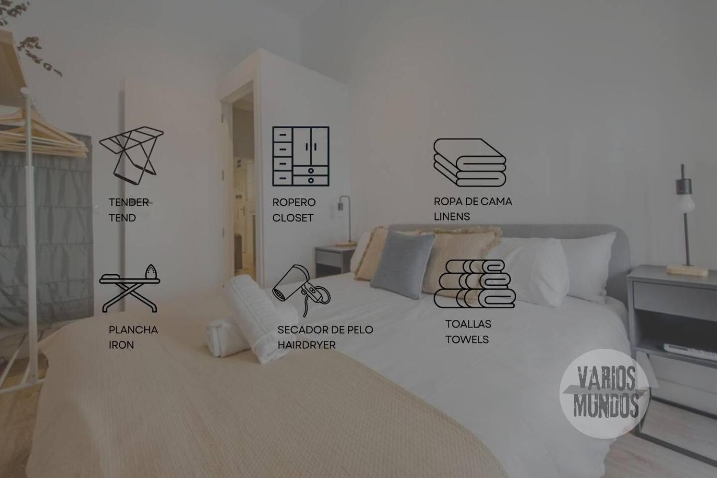 Appartamento Nuevo Apt De 7Pax Entre La Cava Alta Y La Cava Baja Madrid Esterno foto
