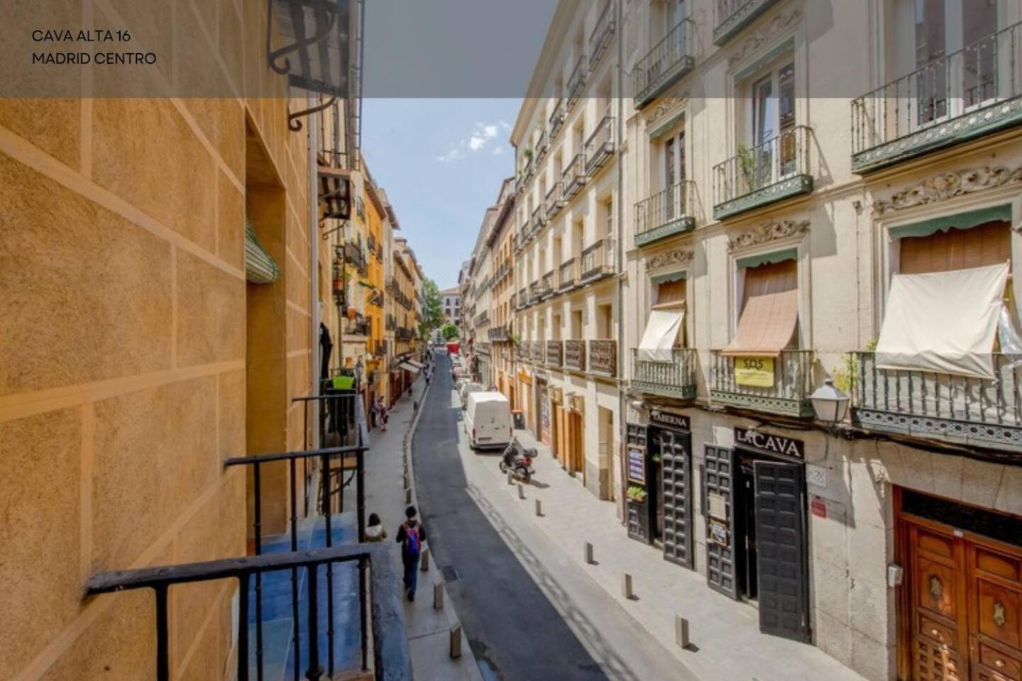 Appartamento Nuevo Apt De 7Pax Entre La Cava Alta Y La Cava Baja Madrid Esterno foto